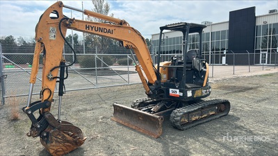 2018 Hyundai Robex35Z-9A Mini pelle hydraulique