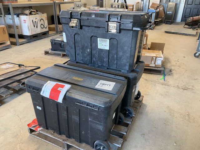 (3) Clayton Storage Totes