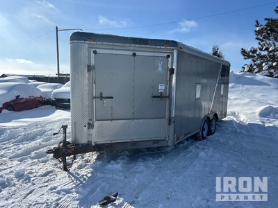 2012 Atlas AALRV8521TA2 21 ft T/A Remolque Cerrado