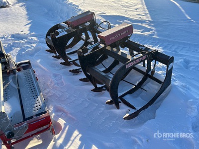 Versatech 78 in HD Skid Steer Grapple