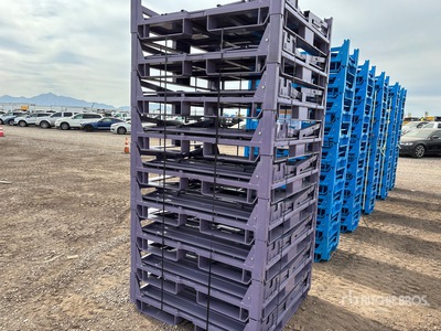 Quantity of (9) 2026 3NA Steel Box Regały paletowe (Unused)