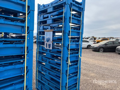 Quantity of (9) 2026 3NA Steel Box Regały paletowe (Unused)