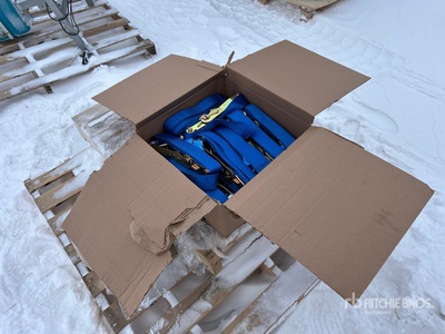 Quantity of (20) Ratchet Straps ادوات صناعية متنوعة