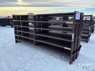 Quantity of (21) 2025 BYT HDALYPNL12 12 ft x 6 ft QTY(21) Alley Livestock Panel (Unused)