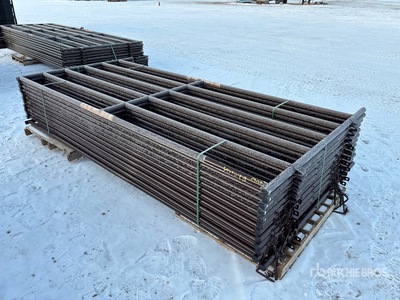 Quantity of (12) 2025 BYT HDALYPNL12 12 ft x 6 ft Alley Livestock Panel (Unused)