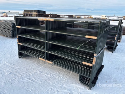 Quantity of (24) 2025 BYT MDRP96 9 ft 6 in x 5 ft Ranch Livestock Panel (Unused)
