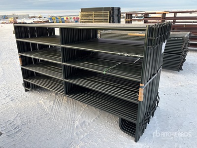 Quantity of (24) 2025 BYT MDRP96 9 ft 6 in x 5 ft Ranch Livestock Panel (Unused)