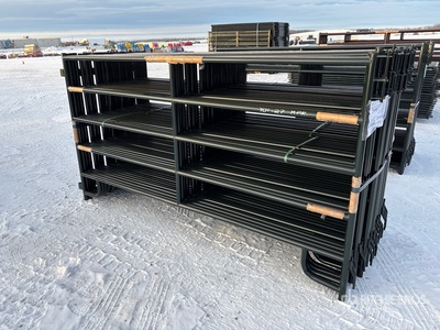 Quantity of (24) 2025 BYT MDRP96 9 ft 6 in x 5 ft Ranch Livestock Panel (Unused)