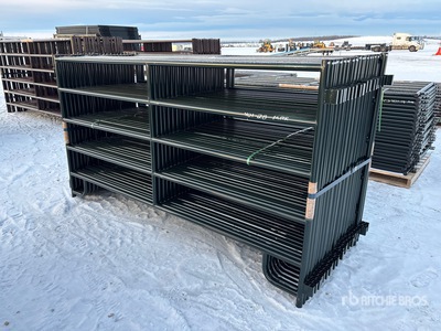 Quantity of (24) 2025 BYT MDRP96 9 ft 6 in x 5 ft Ranch Livestock Panel (Unused)