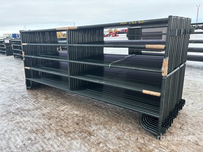 Quantity of (24) 2025 BYT HDALYPNL12 12 ft x 5 ft Alley Livestock Panel (Unused)