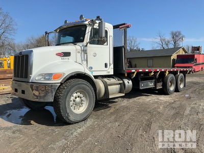 2019 Peterbilt 348 Oversized 6x4 Flatbed Truck