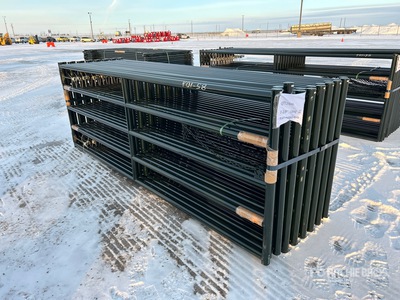 Quantity of 2024 BYT MRG120 12 ft 0 in x 4 ft 0 in Steel QTY(16) Magnum Ranch Vee Poort (Unused)