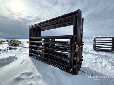 Quantity of (16) 2024 BYT MRG120 12 ft x 8 ft Magnum Frame Livestock Gate (Unused)