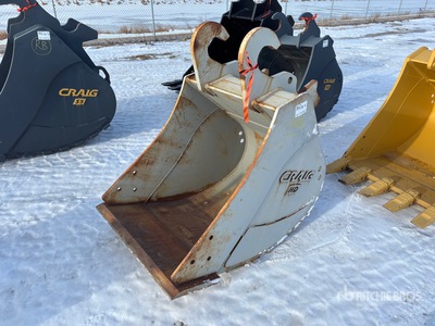 Craig 36 in Q/C Cleanup エクスカベーター用バケット - Fits 150 Series