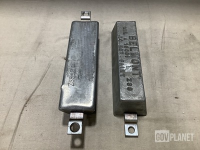 (14) Belmont MIL-A-18001 Corrosion Preventive Anodes