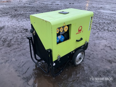2021 Pramac P6000s 6kva Generator Set