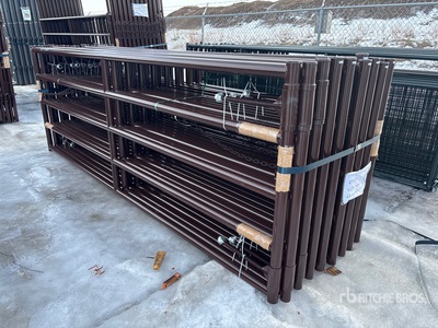 Quantity of (16) 2026 BYT MRG120 12 ft Magnum Ranch Livestock Gate (Unused)