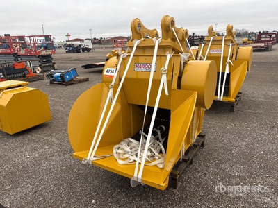 2025 HW BKT32034CRUSH 34 in 0.9 m3 Excavator Crusher Bucket - Fits Cat 320 (Unused)