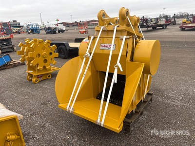 2025 HW BKT32034CRUSH 34 in 0.9 m3 Excavator Crusher Bucket - Fits Cat 320 (Unused)
