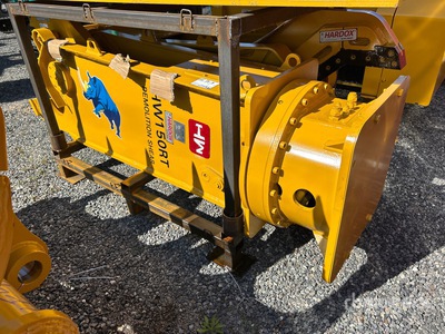 2025 HW HW150RT Rotating Cesoia idraulica - Fits Excavator 13 - 18 tons (Unused)