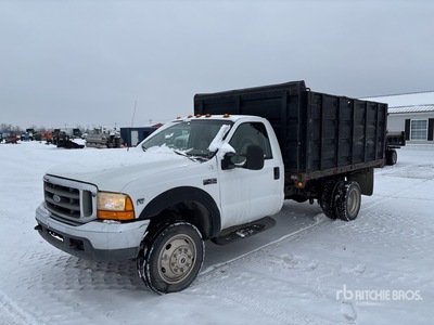 2001 Ford F-450 4x2 شاحنة قلابة حمولة خفيفة