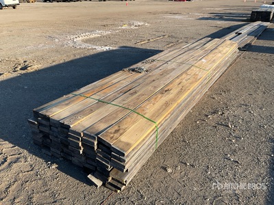 Quantity of (80) 2 in x 6 in x 18 ft SPF 木材 (Unused)