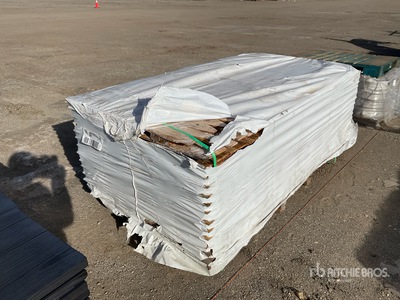 Quantity of (27) 42 in x 8 ft Wood Bauzaun (Unused)