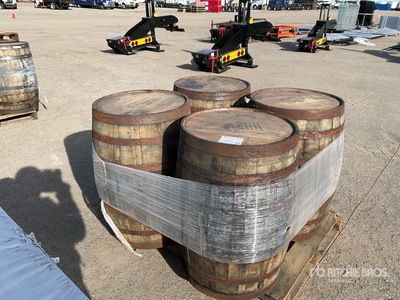 Quantity of (4) Whiskey Barrels