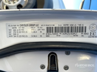 2004 Telelift TTS-20-GY 31 ft on 2015 Ram 4500 4x4 Crew Cab Bucket Truck