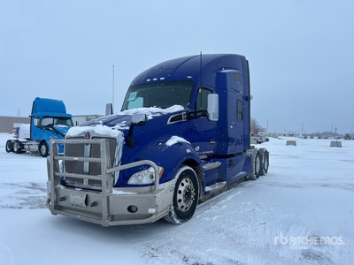 2020 Kenworth T680 6x4 3- Achs Sattelzugmaschine mit Schlafkabine