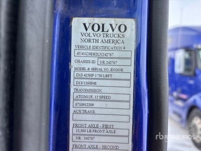 2020 Volvo VNL760 6x4 Ciągnik siodłowy T/A z kabiną sypialną