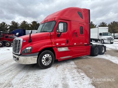 2018 Freightliner Cascadia 125 6x4 T/A Sleeper Truck Tractor