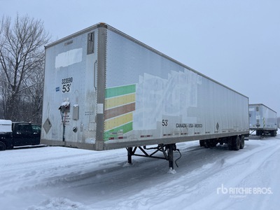 2003 Manac 53 ft x 102 in T/A Van Trailer