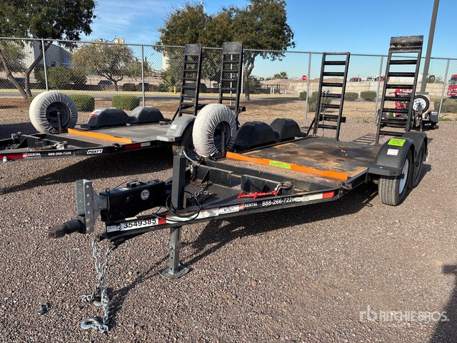 2020 Snake River FB5X10-7K 10 ft T/A Equipment Trailer
