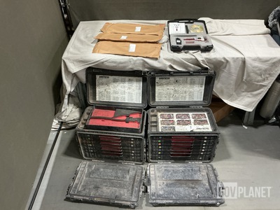 (1) Tensiometer, (2) Tool Kits, (20) Fan Belts & Assorted Items