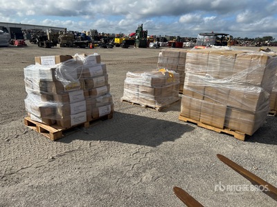 Quantity of (12) Pallets of Painting Supplies أدوات يدوية متنوعة