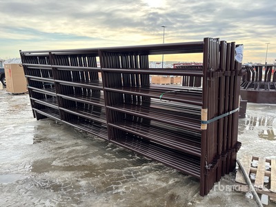 Quantity of (21) 2025 BYT HDALYPNL16 16 ft Alley Livestock Panel (Unused)