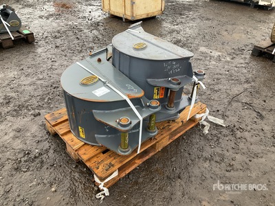 Quantity of (2) Strickland Digging 18" & 24" Excavator Bucket - Fits CAT 305 (Unused)