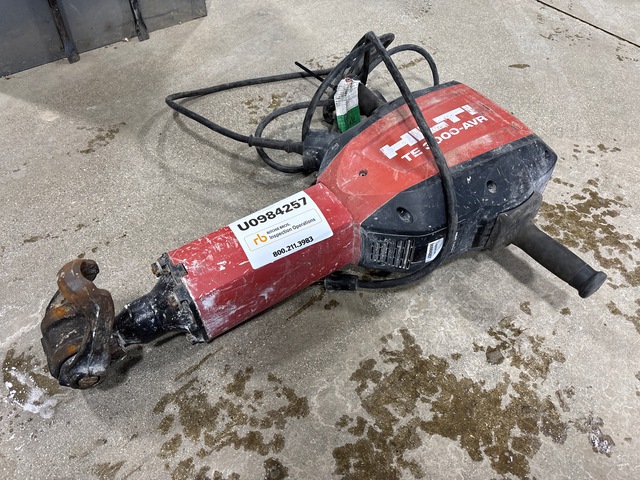 2021 Hilti TE3000 Electric Demolition Breaker