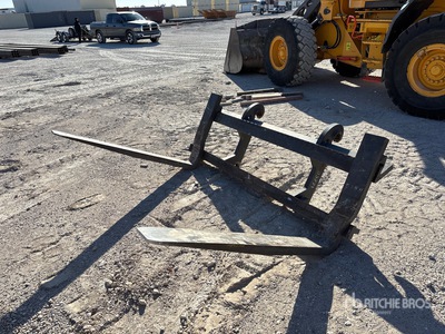 56 in Q/C Horuillas para pala cargadora - Fits Volvo L90