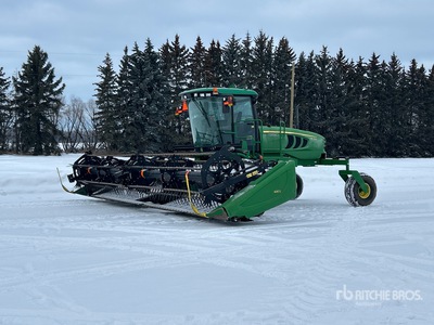 2013 John Deere W150 30 ft Windrower
