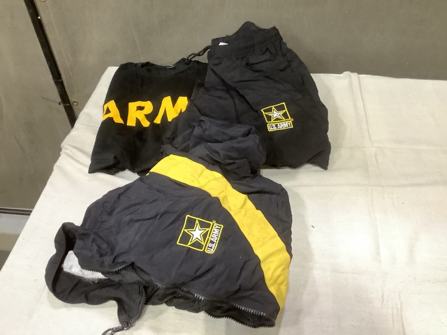 (103) Athlete's T-Shirts, (138) Pairs of Uniform Pants & (40) Uniform Jackets
