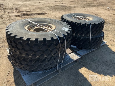 (4) Michelin 14.00R20 Tires w/Wheels