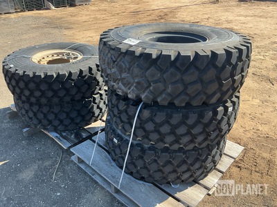 (5) Michelin 14.00R20 Tires w/Wheels