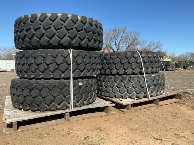 (5) Michelin 16.00R20 Tires w/Wheels