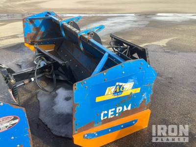 Kage 126 in Skid Steer Snow Blade