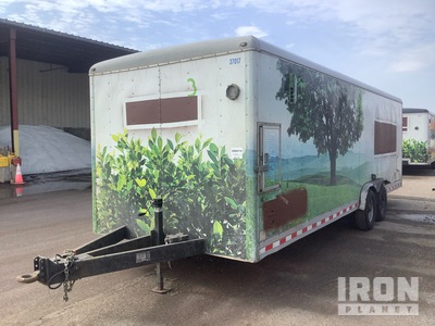 2011 Wells Cargo 24 ft T/A مقطورة ذو كبينة مغلقة