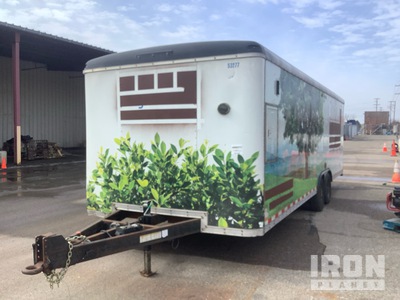 2015 Novar STRCH10224TA-100 24 ft T/A مقطورة ذو كبينة مغلقة