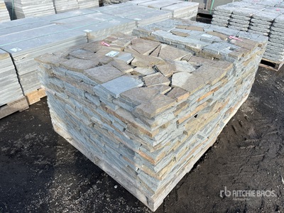 Quantity of (2) Pallets of Tumbled Bluestone Garden Path