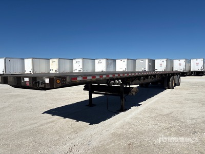 2007 Great Dane 48 ft T/A Spread Axle Flatbed Trailer